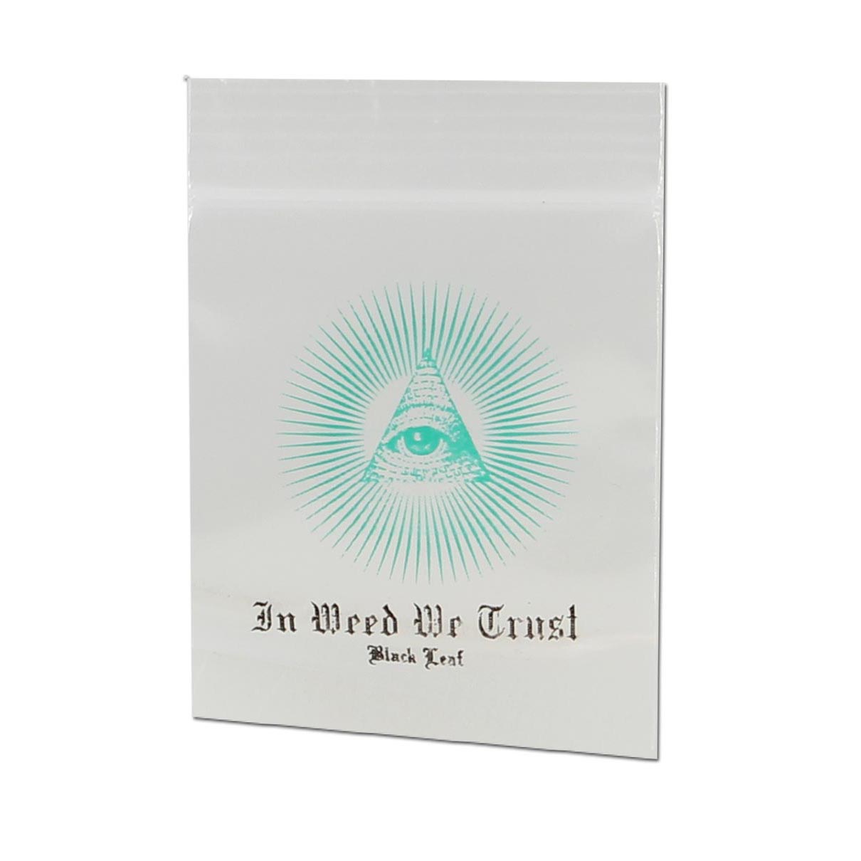 Пакеты Ziplock In Weed We Trust Green 40х60 мм