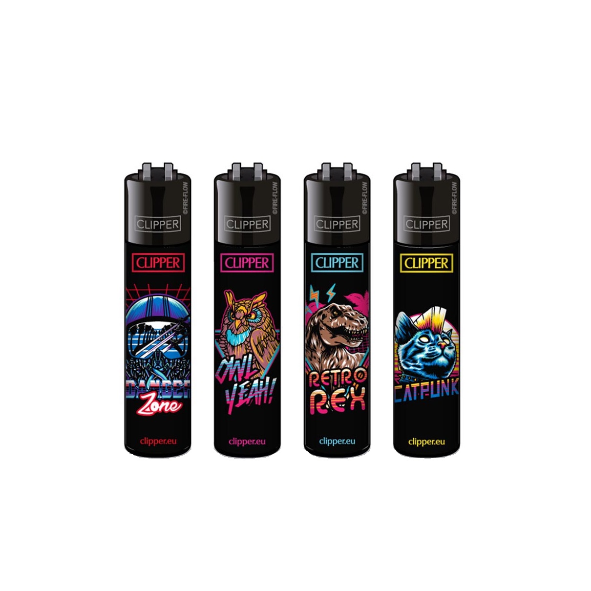 Зажигалка Clipper™ Retro Wave #2