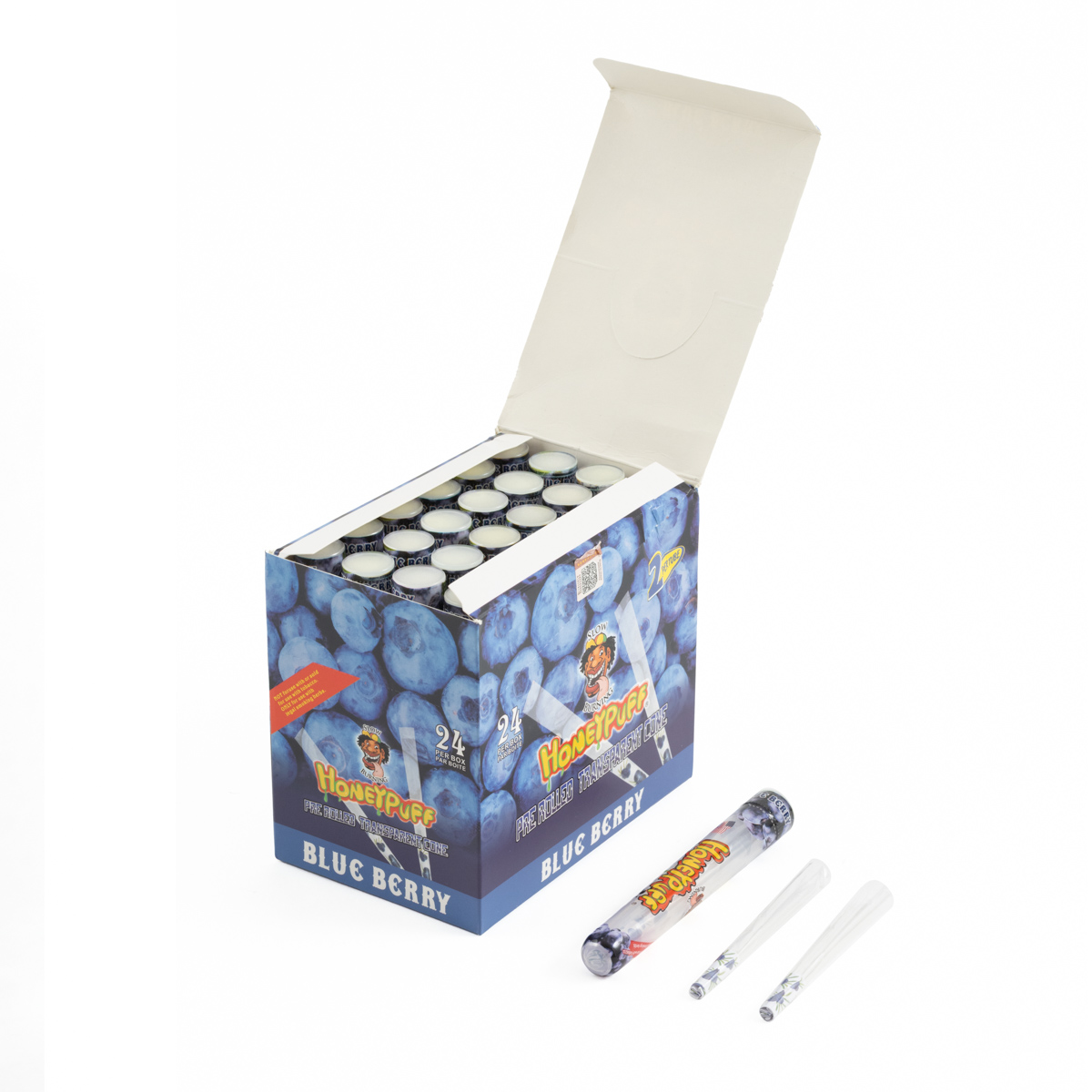 Конусы HoneyPuff Blueberry 1¼ 2 шт