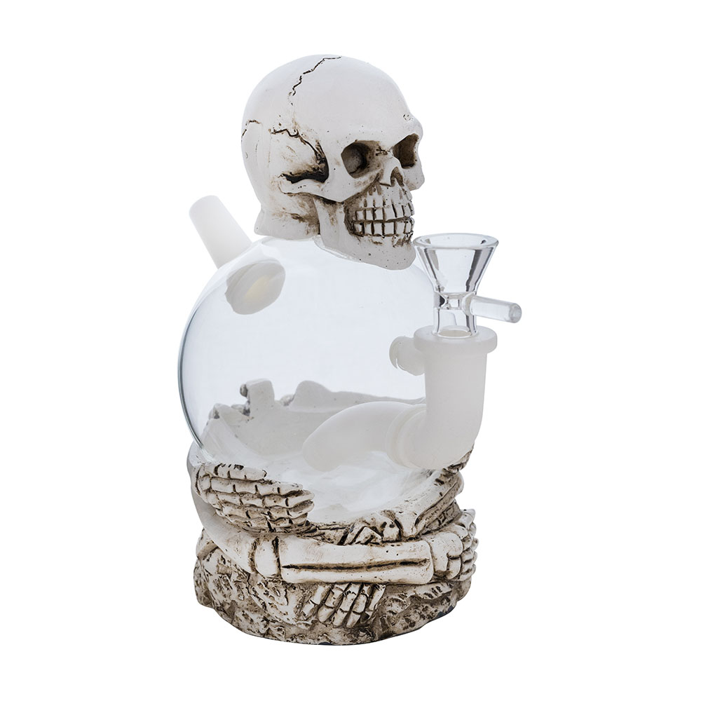 Бонг Resin Human Skull Ball