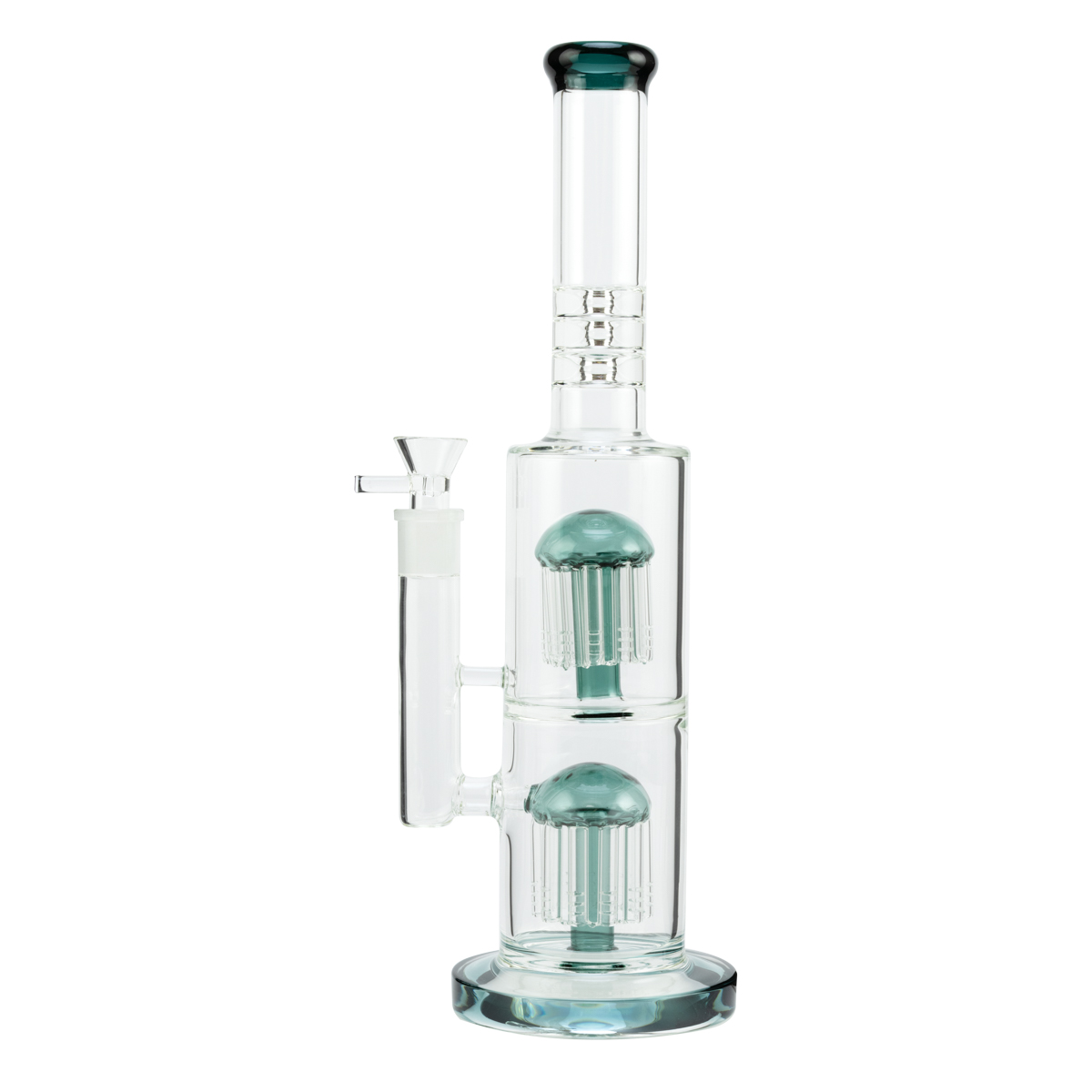 Бонг Phoenix Straight Double Tree Arm Lake Green