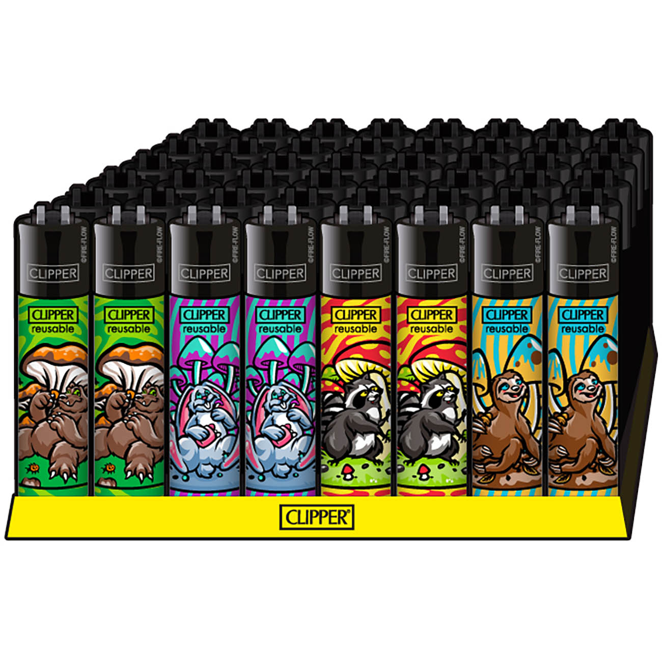 Зажигалка Clipper™ Shrooms #9