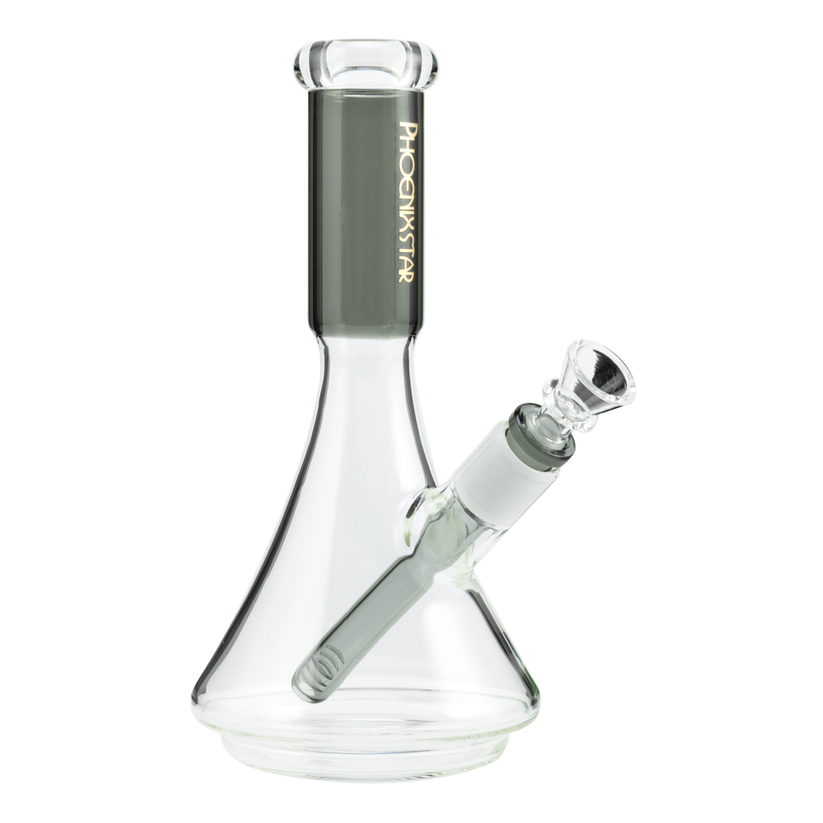 Бонг Phoenix Colored Neck Black