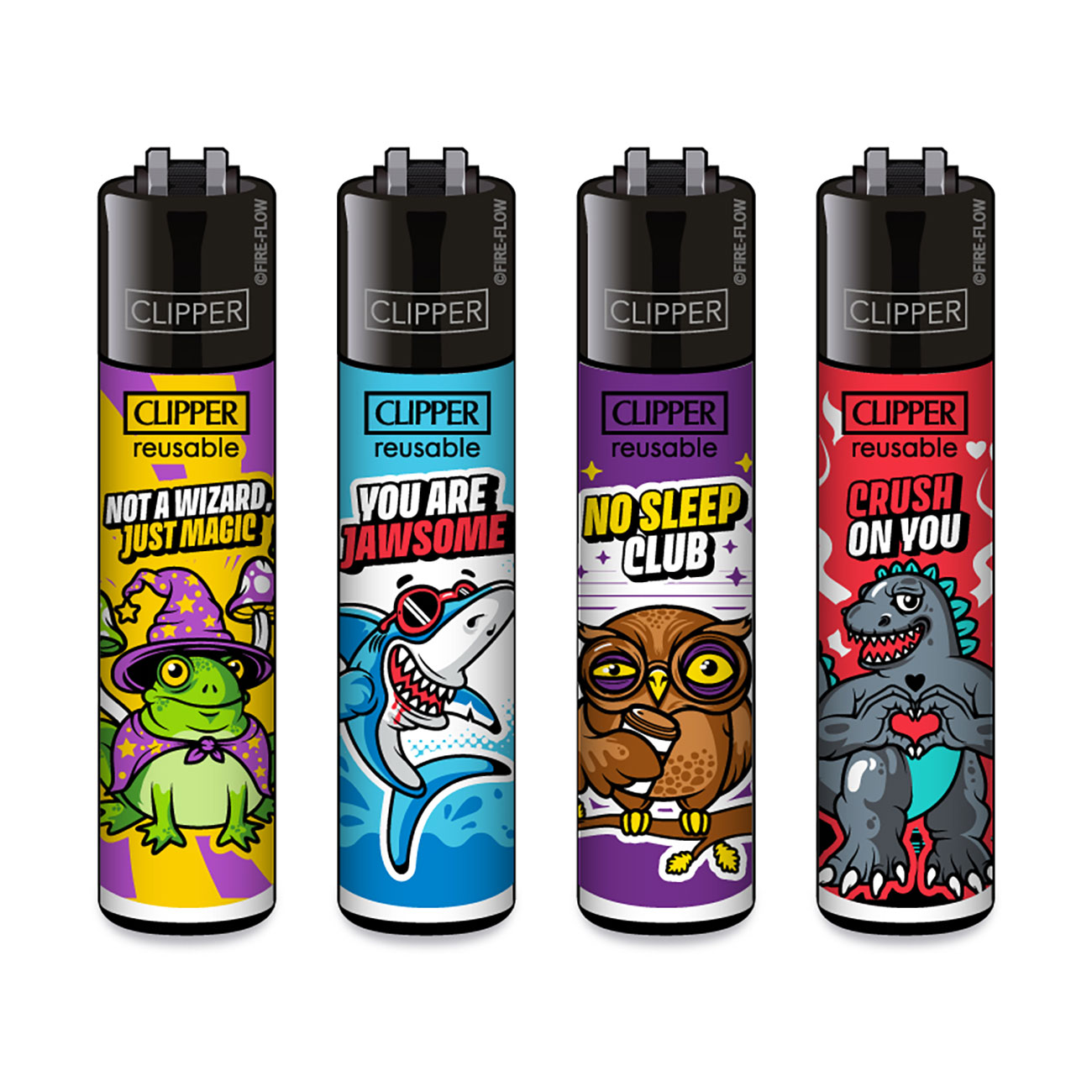 Зажигалка Clipper™ Mix Slogan #10