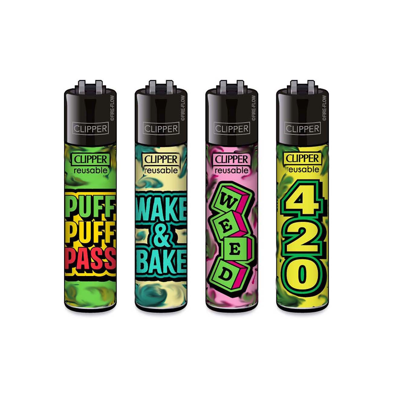 Зажигалка Clipper™ Weed Statements #7