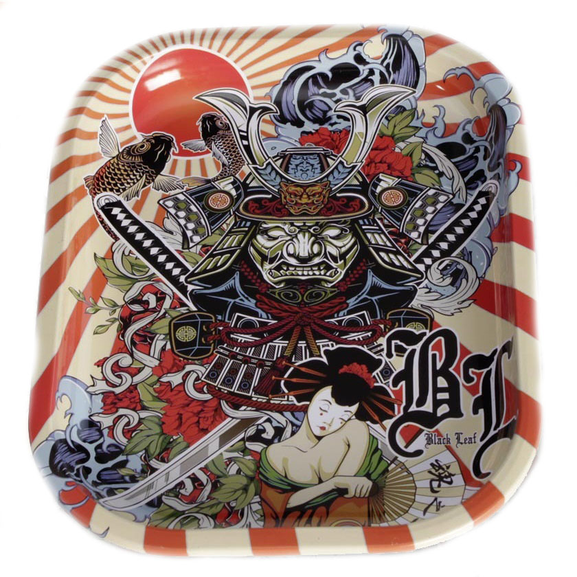 Поднос Black Leaf Ronin & Geisha 14 x 18 см