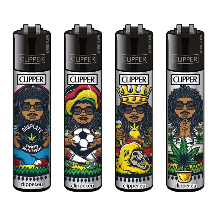 Зажигалка Clipper™ Rasta Man