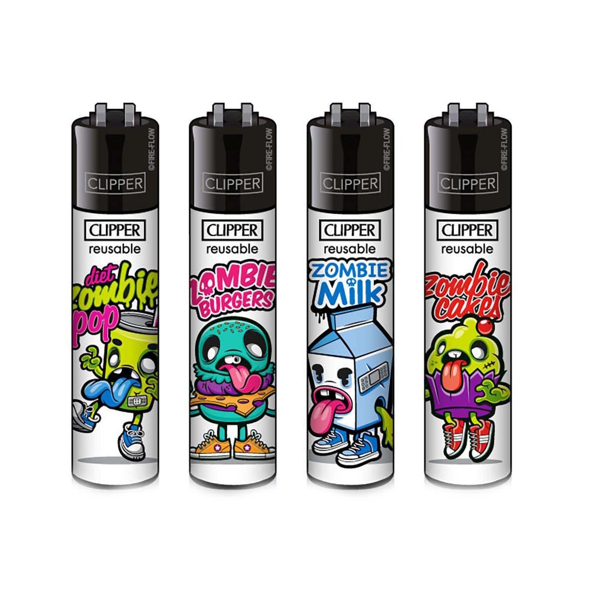 Зажигалка Clipper™ Zombie Food