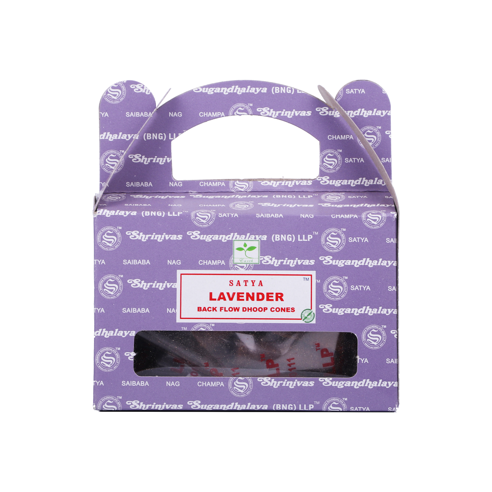 Благовония Satya Lavender Back Flow пули (Лаванда) 100 гр