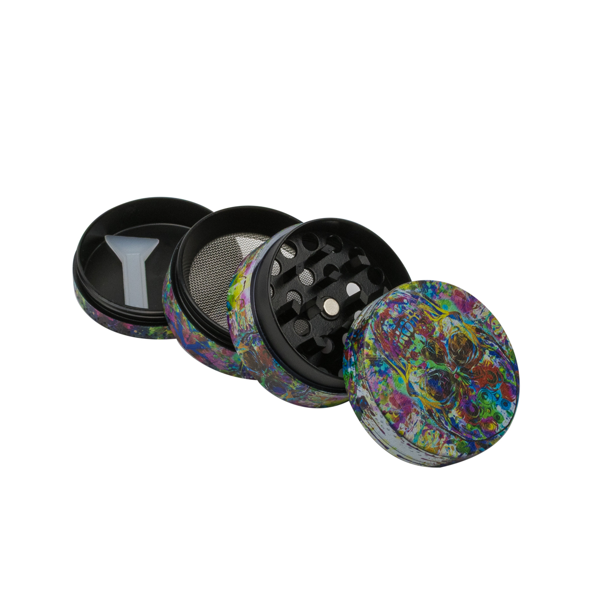 Гриндер Mix Print Skull