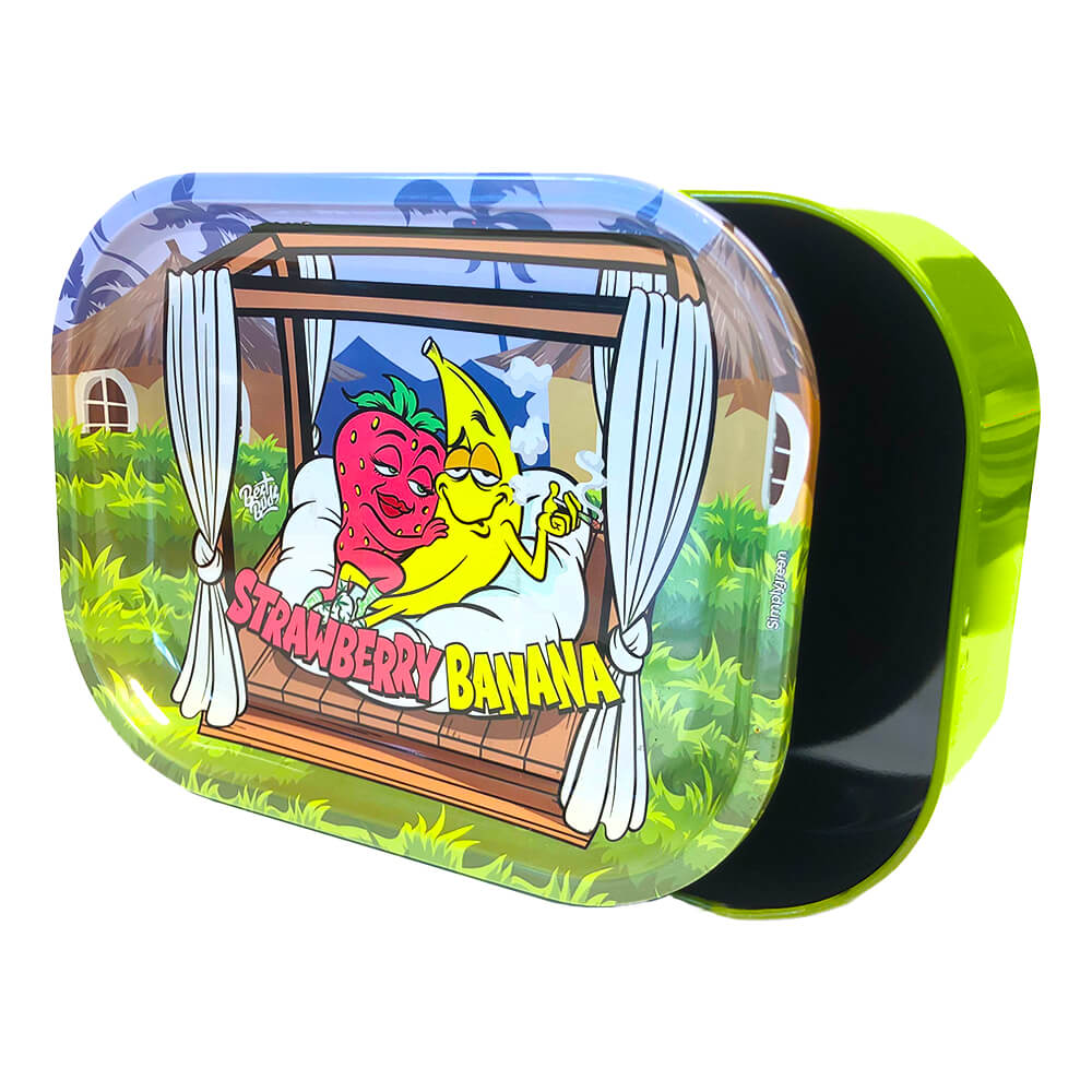 Поднос Best Buds Thin Box Storage Strawberry Banana 18х14 см