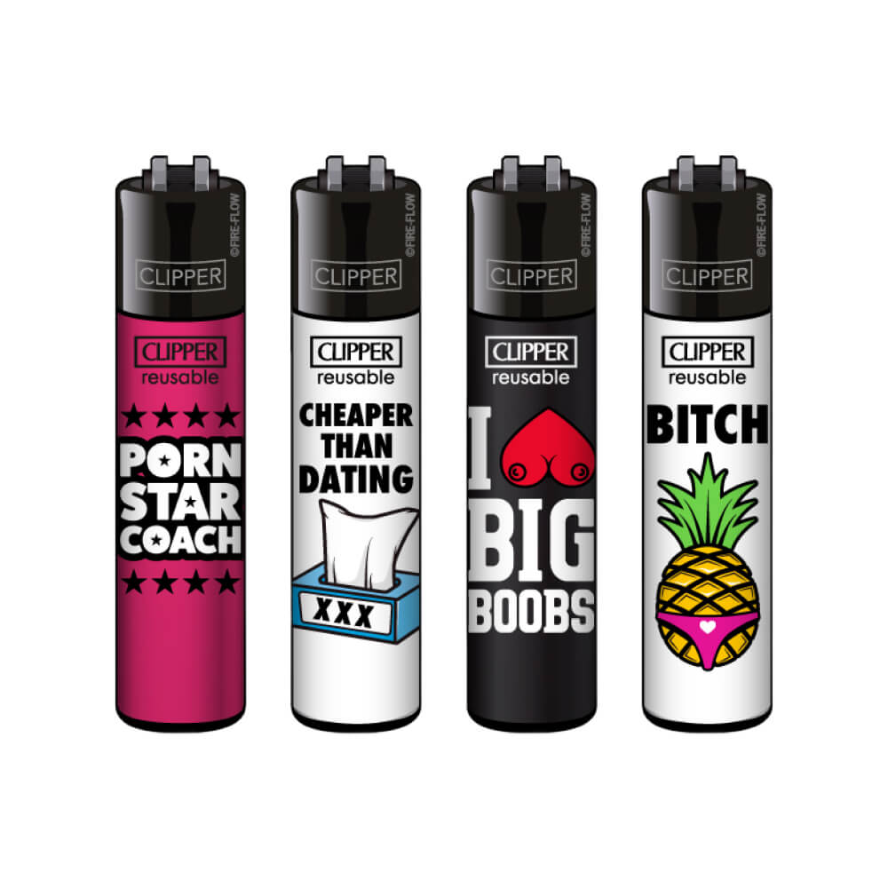 Зажигалка Clipper Porn Slogan #2