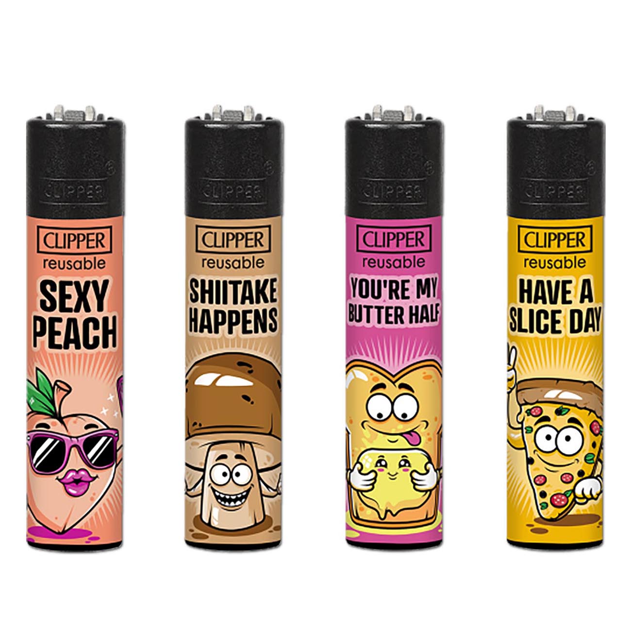 Зажигалка Clipper™ Food Slogan