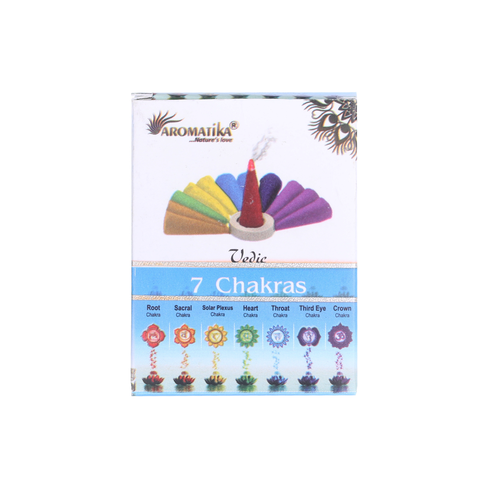 Конусные благовония Aromatika 7 Chakras