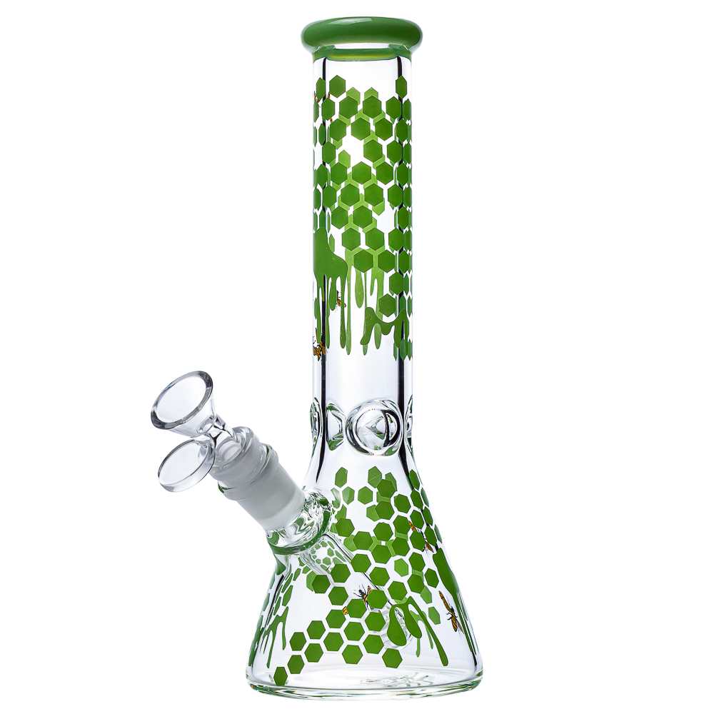 Бонг Phoenix Honeycomb Green
