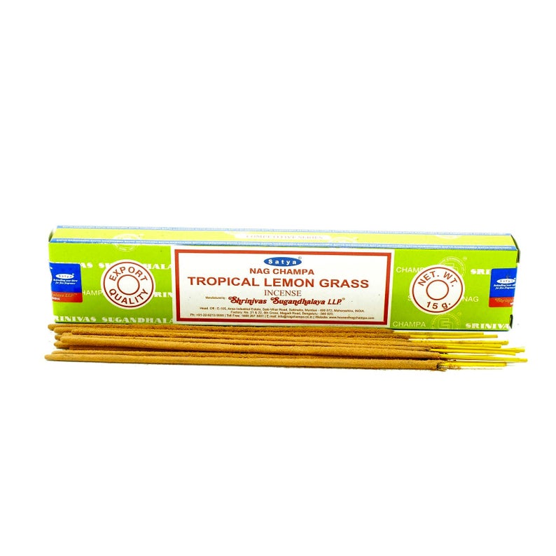 Благовония Satya Tropical Lemon Grass (Лемонграсс) 15 гр