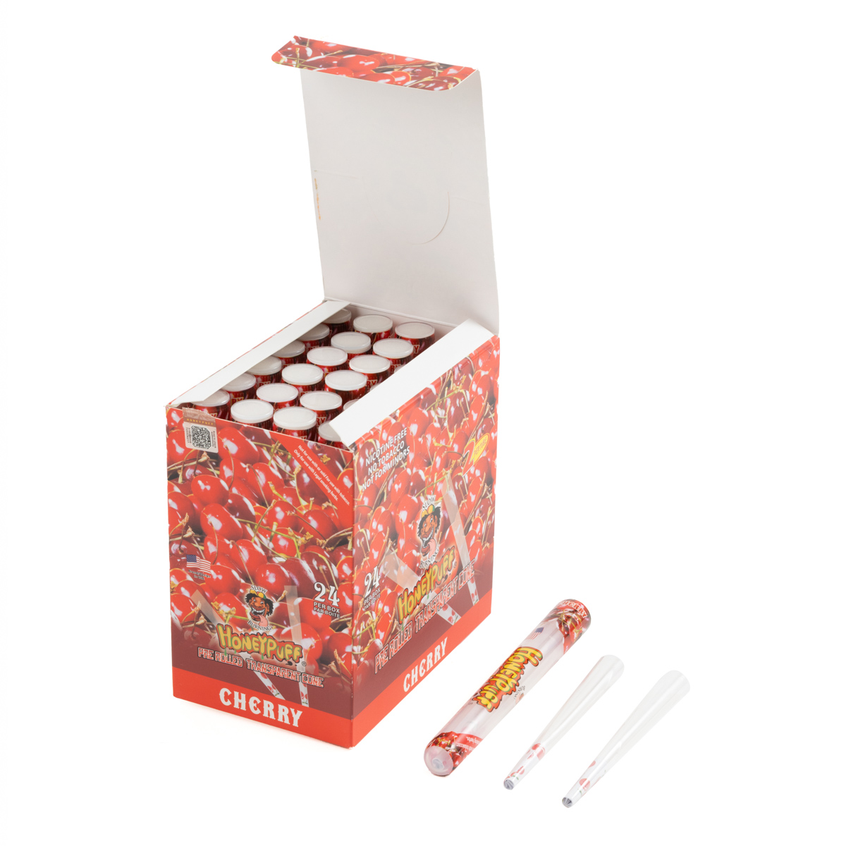 Конусы HoneyPuff Cherry KS 2 шт