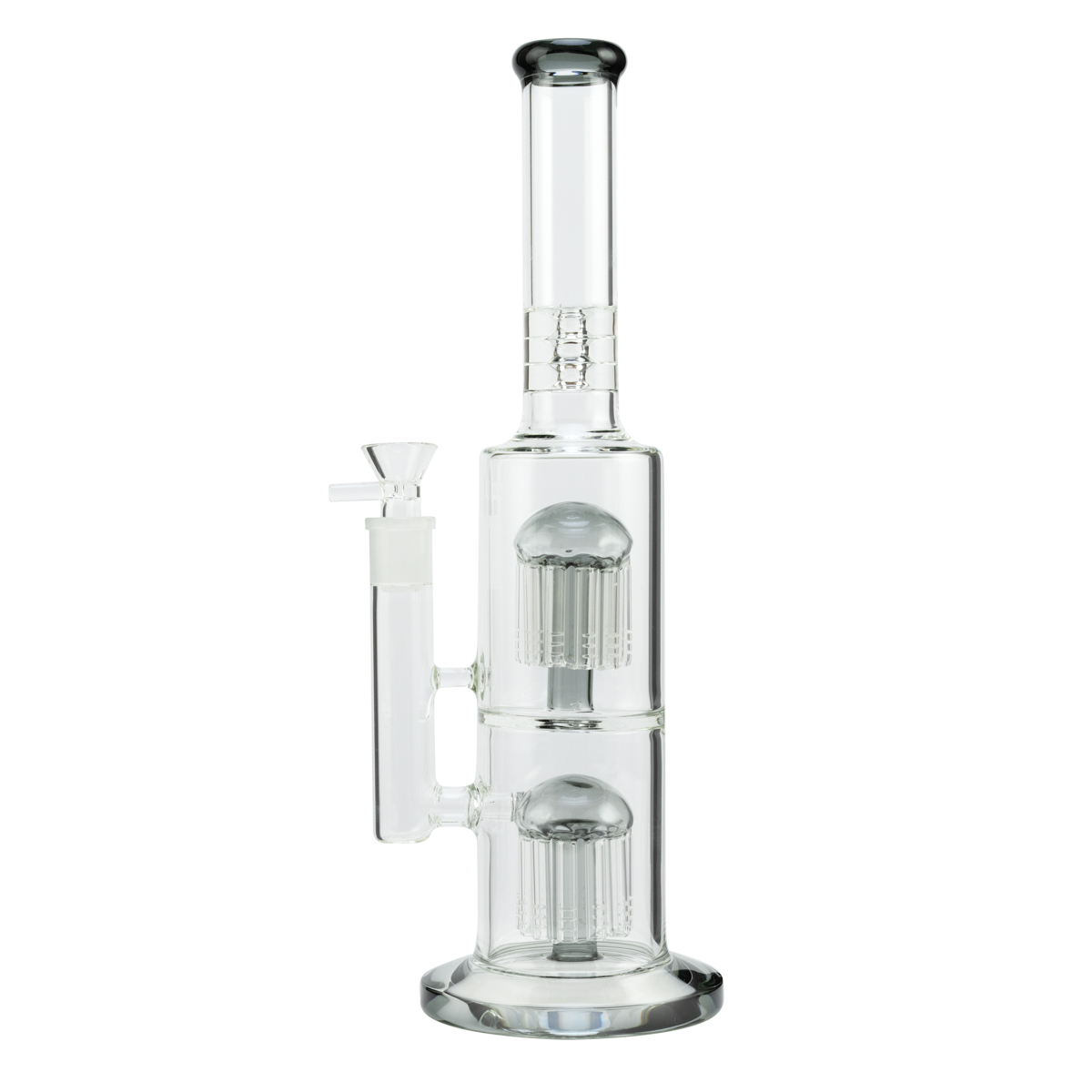 Бонг Phoenix Straight Double Tree Arm Black