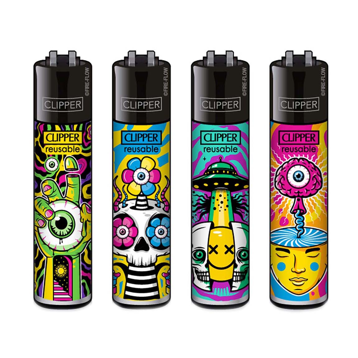 Зажигалка Clipper™ Trippy #2