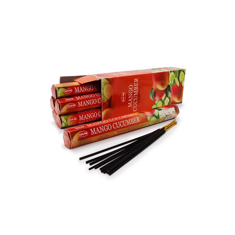 Благовоние HEM Mango Cucumber Hexa (Манго и Огурец) 40 гр