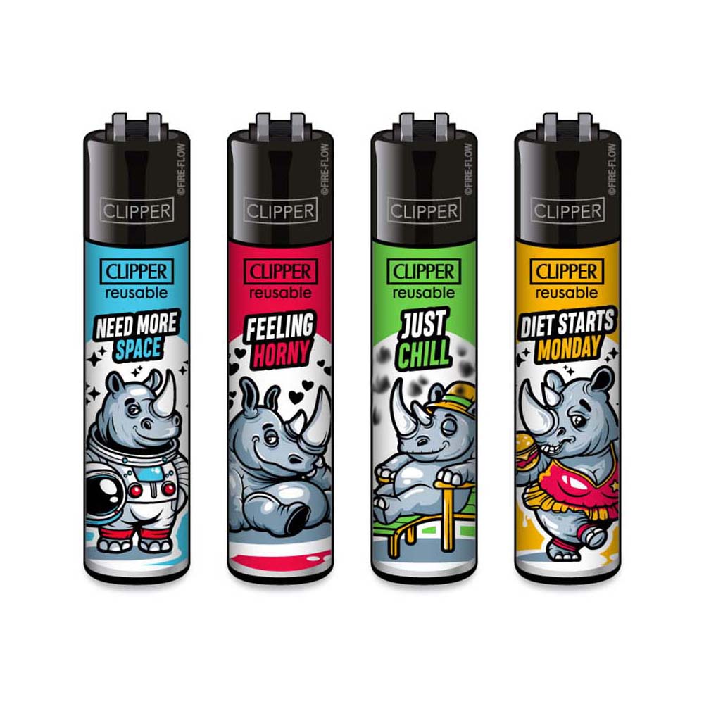 Зажигалка Clipper™ Rhinos