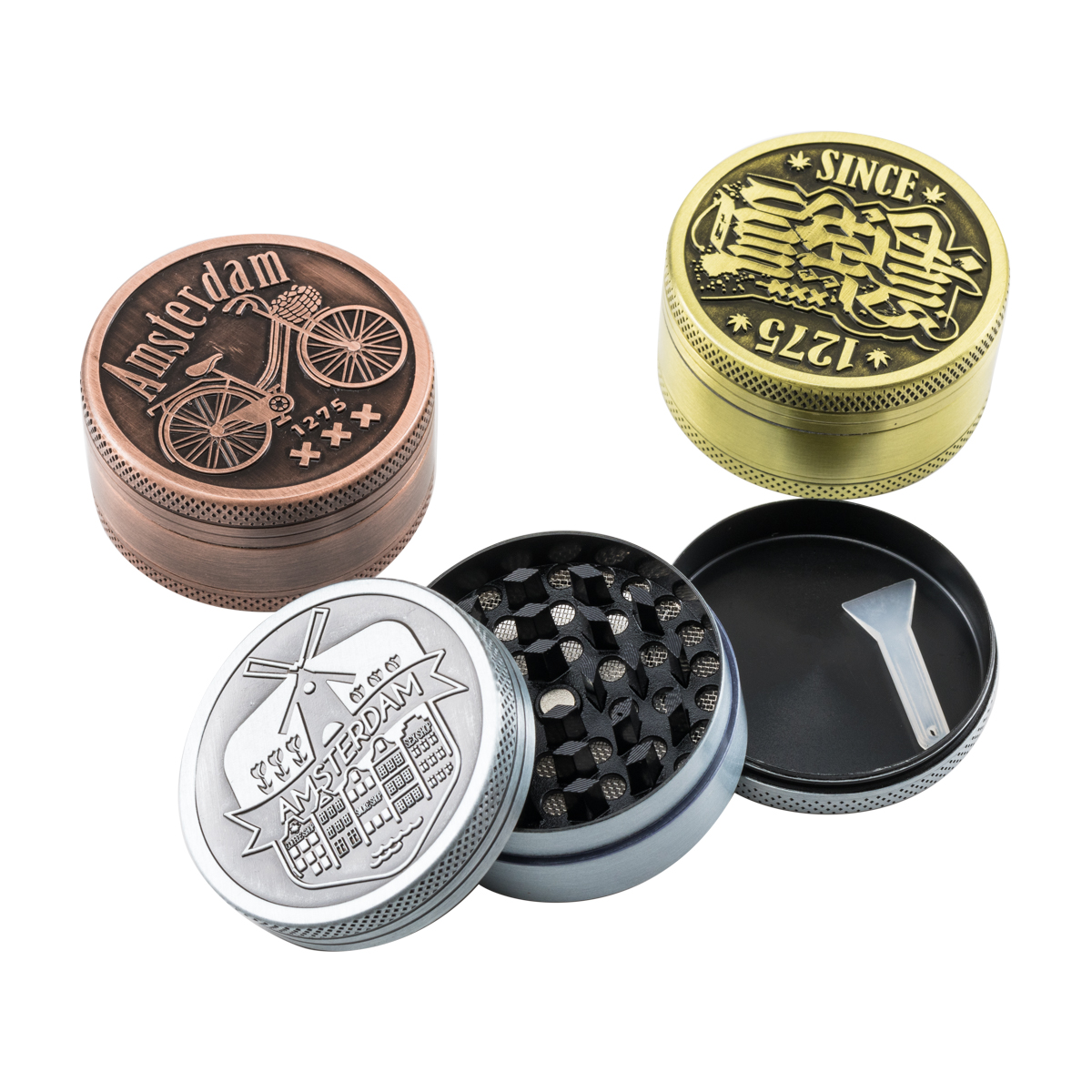 Гриндер Amsterdam Classic Metal