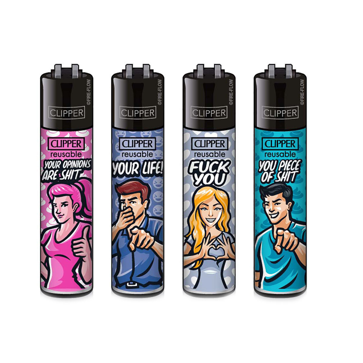 Зажигалка Clipper™ Statements #8