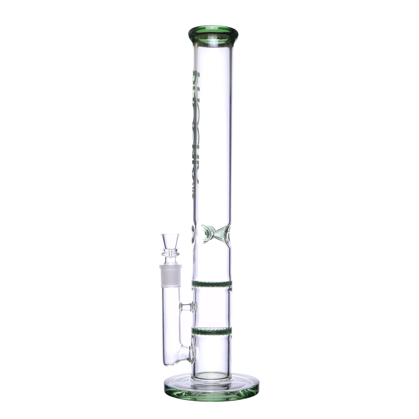 Бонг Phoenix Double Honeycomb Green