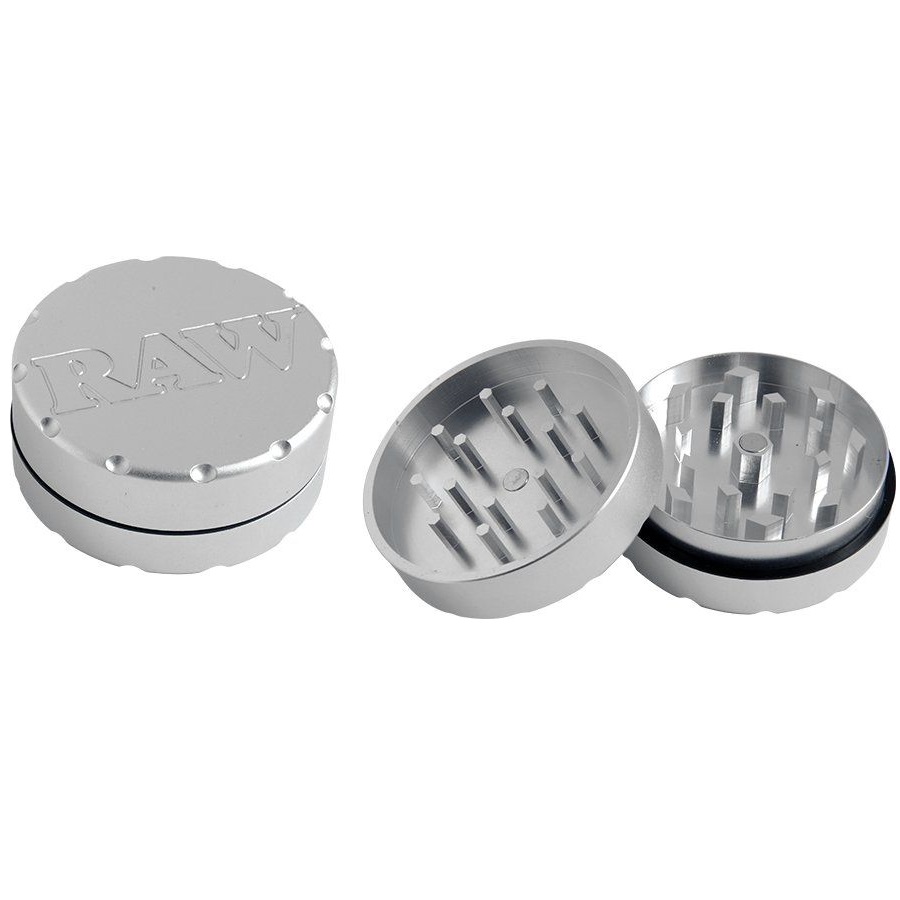 Гриндер RAW Metal Silver