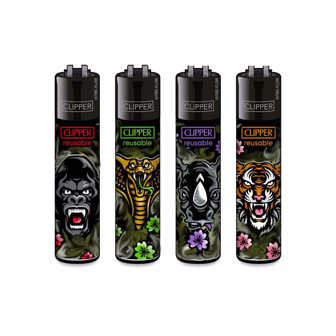 Зажигалка Clipper™ Jungle Weed #2