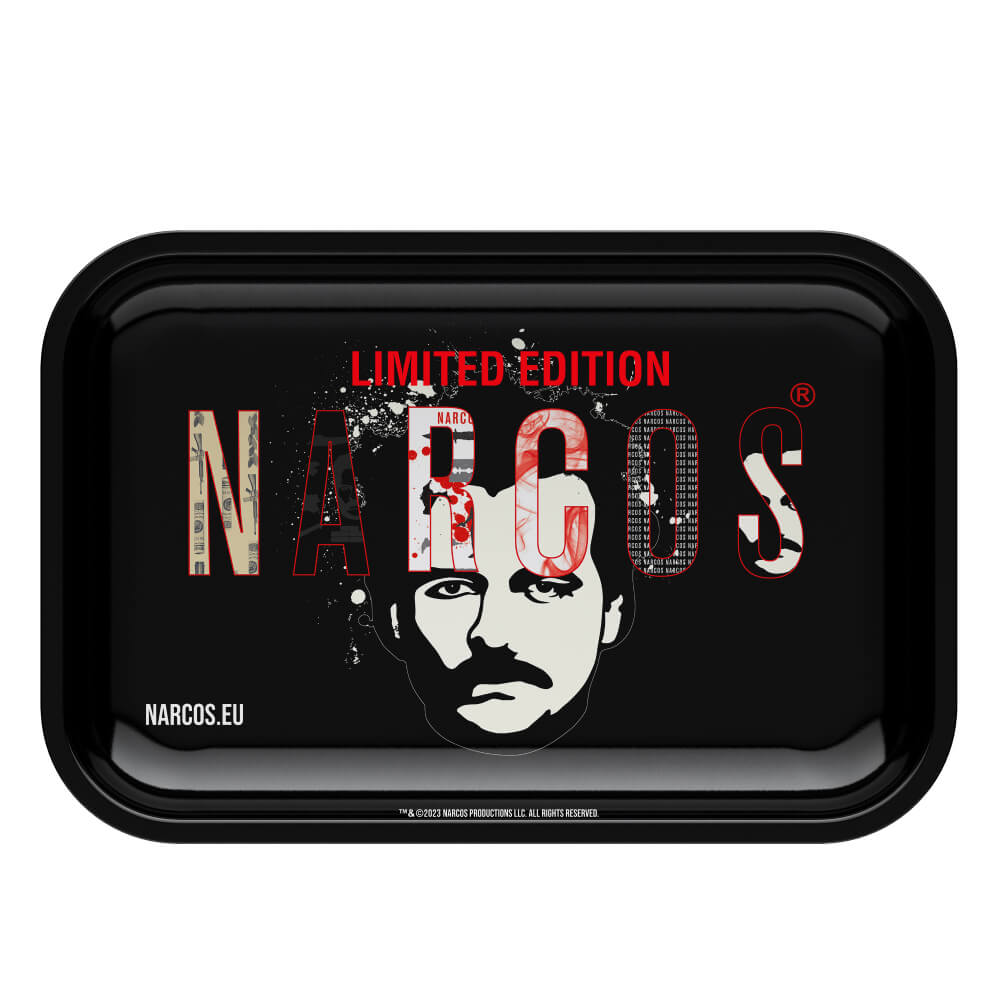 Поднос Narcos Metal Black Medium 19 x 29 см