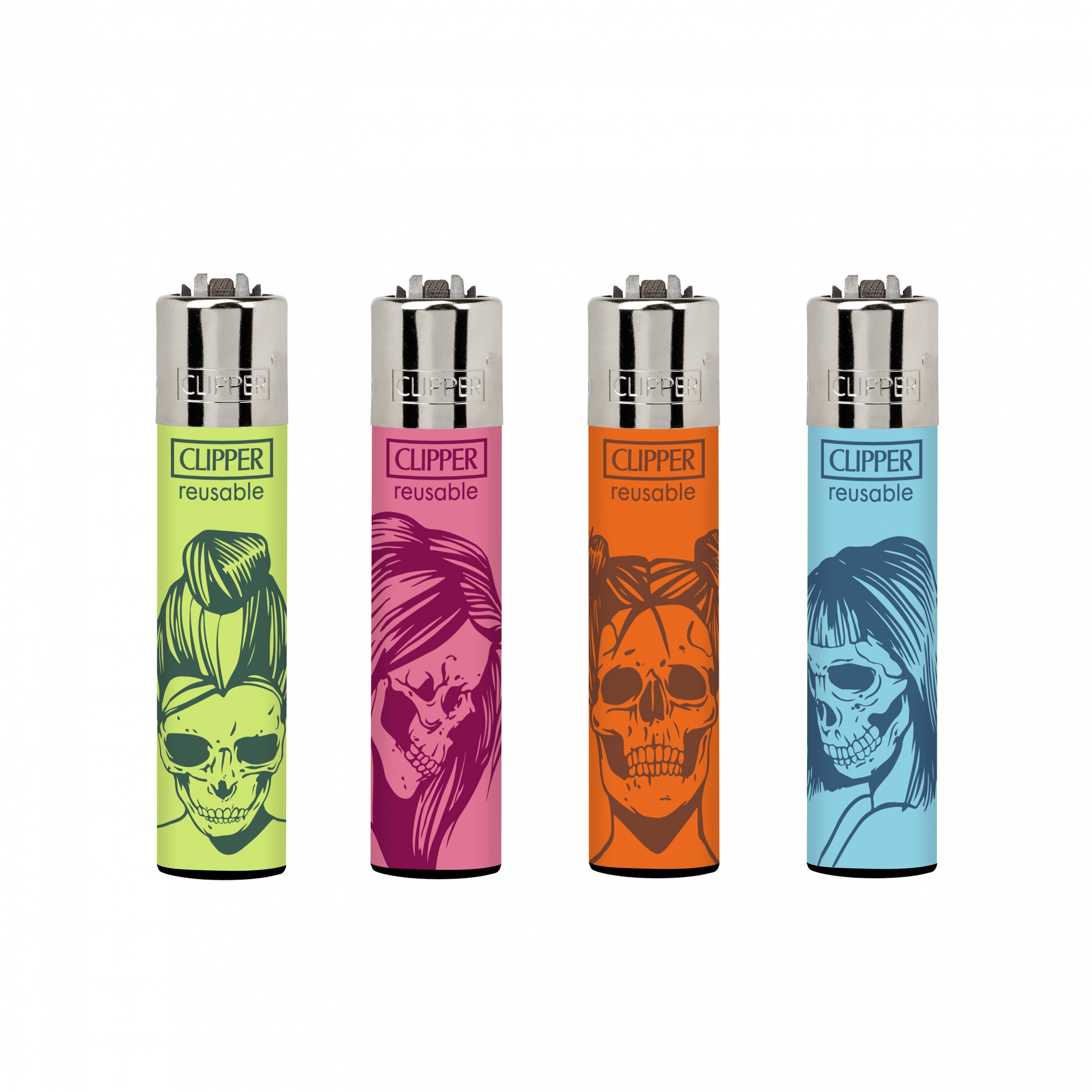 Зажигалка Clipper™ Bone Chic