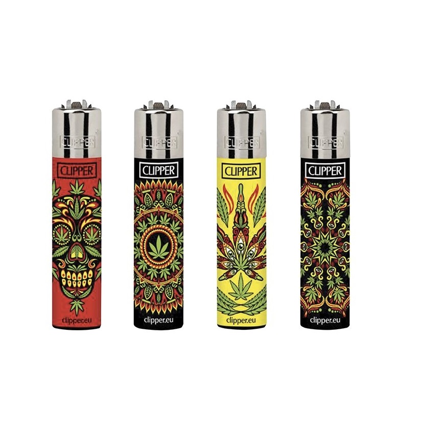 Зажигалка Clipper™ PSY Weed 