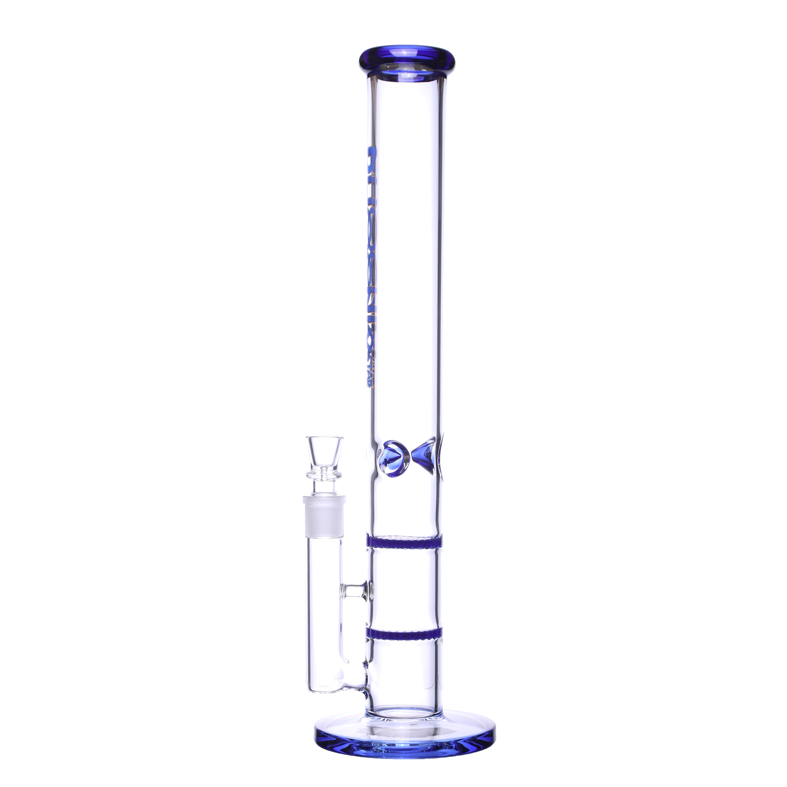 Бонг Phoenix Double Honeycomb Blue