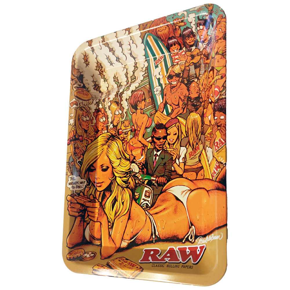 Поднос RAW x RJB Summer Metal Medium 18 x 12.5 см