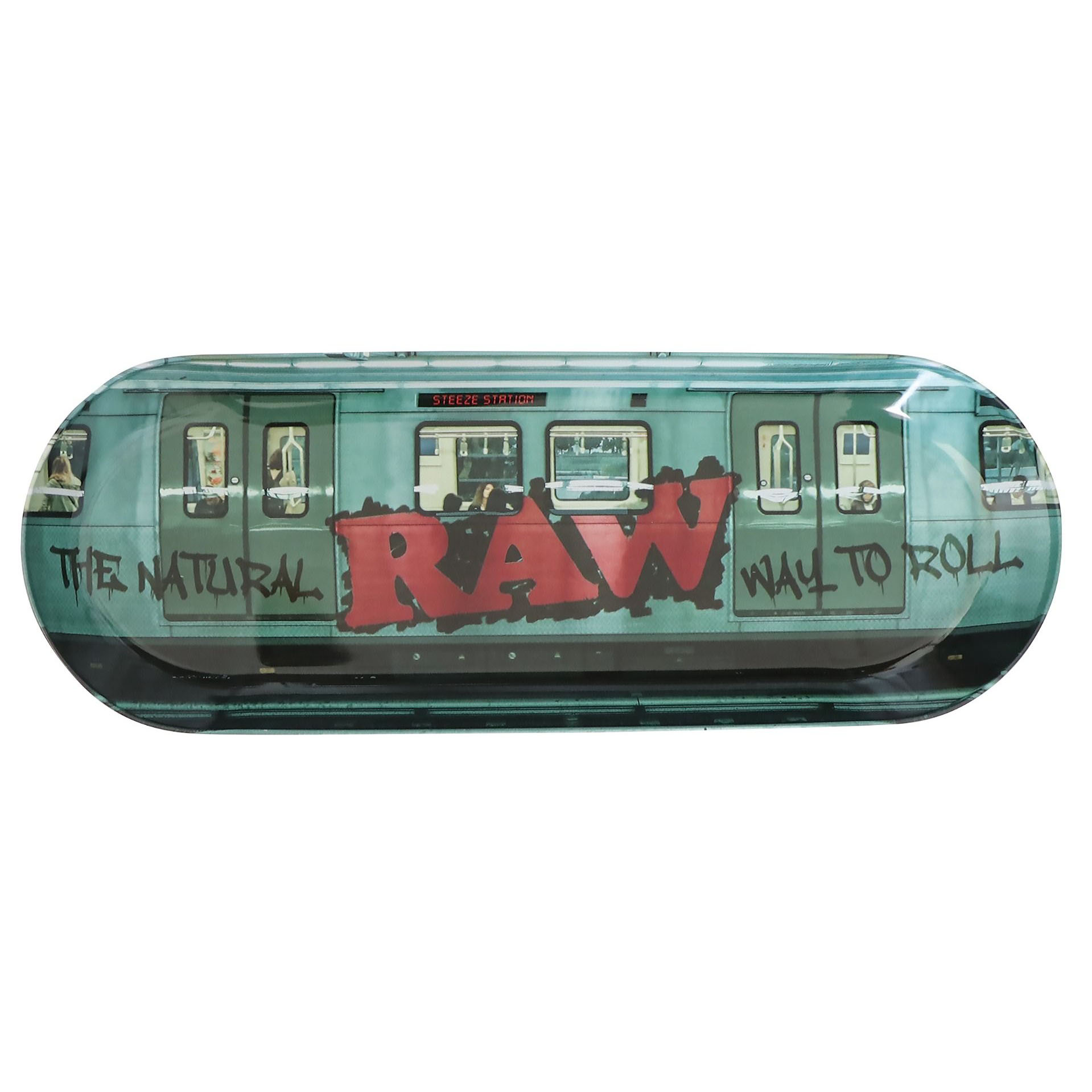 Поднос RAW Metal Skate Deck 15 x 42 см