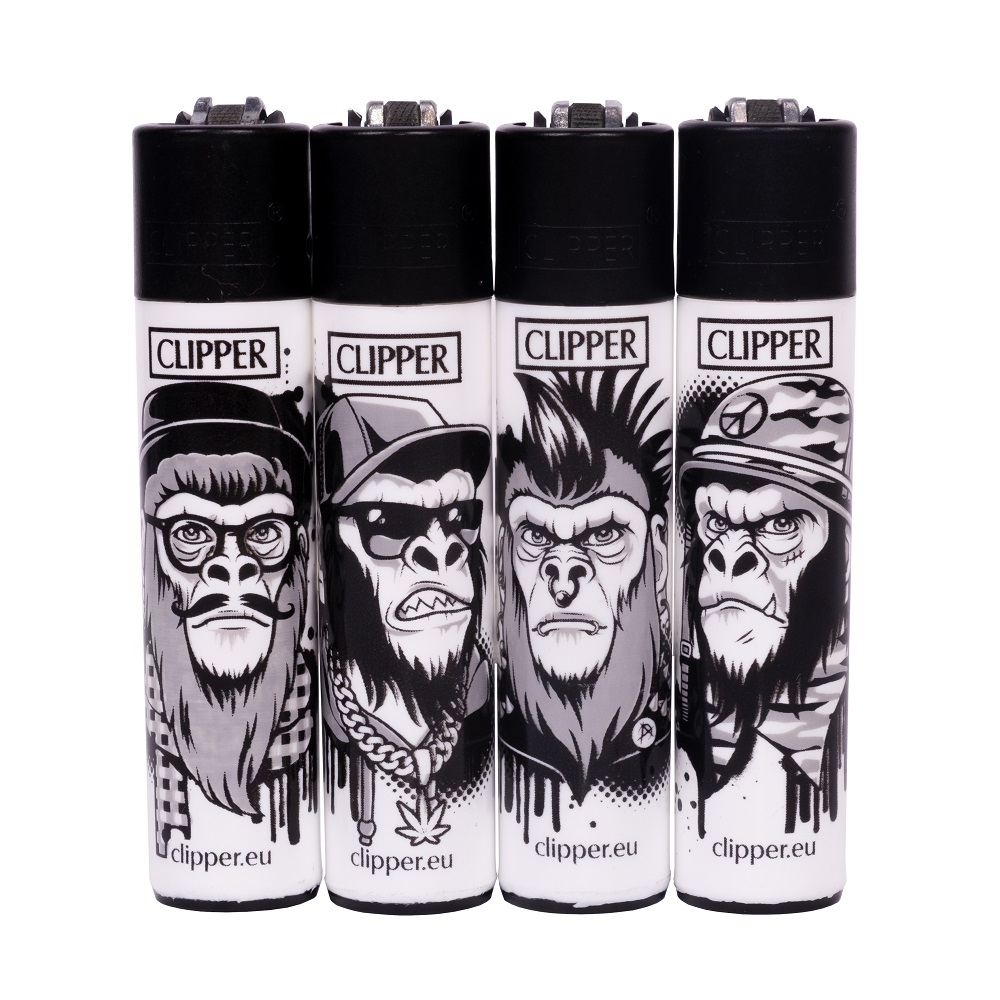 Зажигалка Clipper™ Monkeys