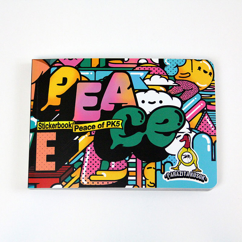 Sticker Book Parazita Kusok 5 Peace