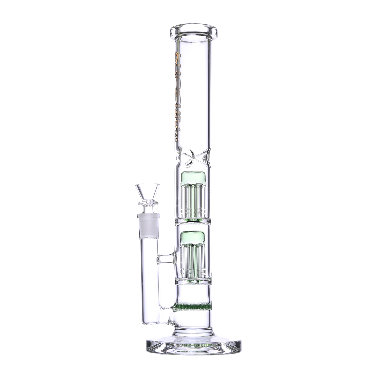 Бонг Phoenix Double Tree Arm Green