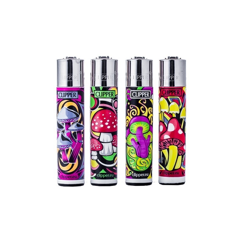 Зажигалка Clipper Mushrooms