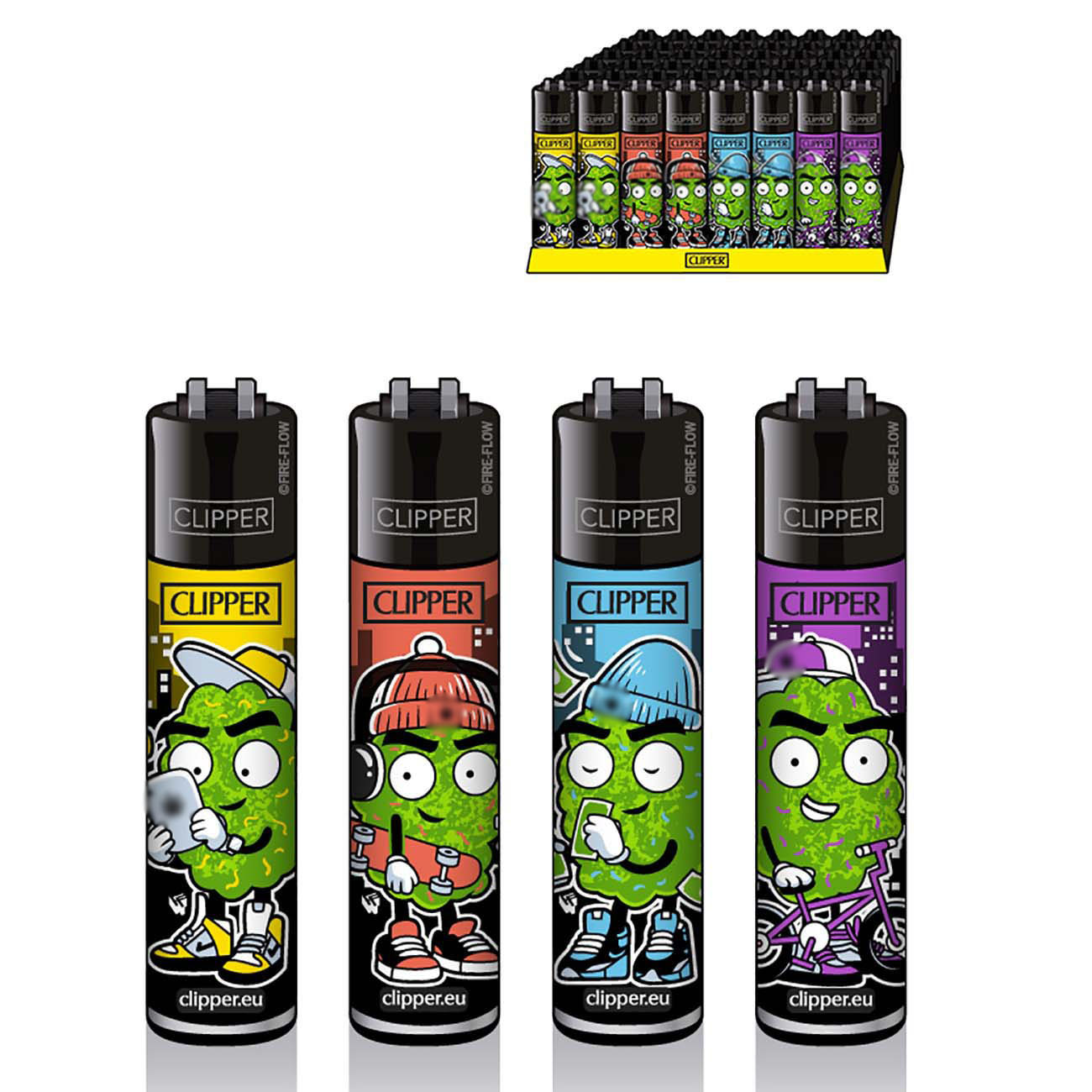 Зажигалка Clipper™ 420 Buddies