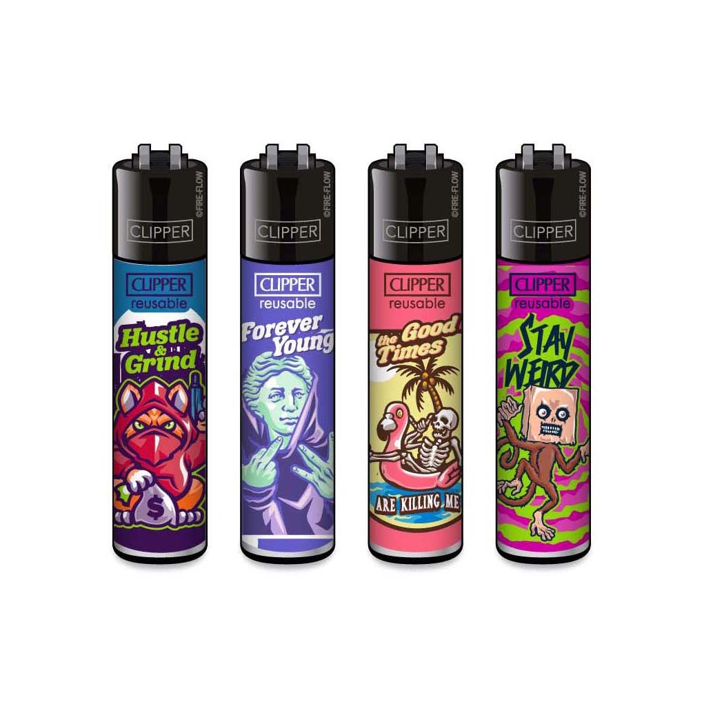 Зажигалка Clipper™ Mix Slogan #8