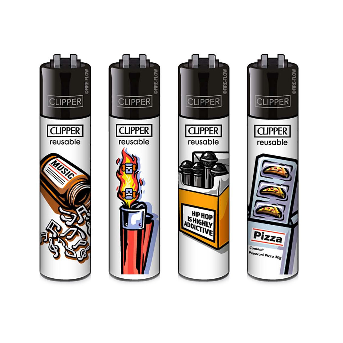 Зажигалка Clipper™ Abstrakt