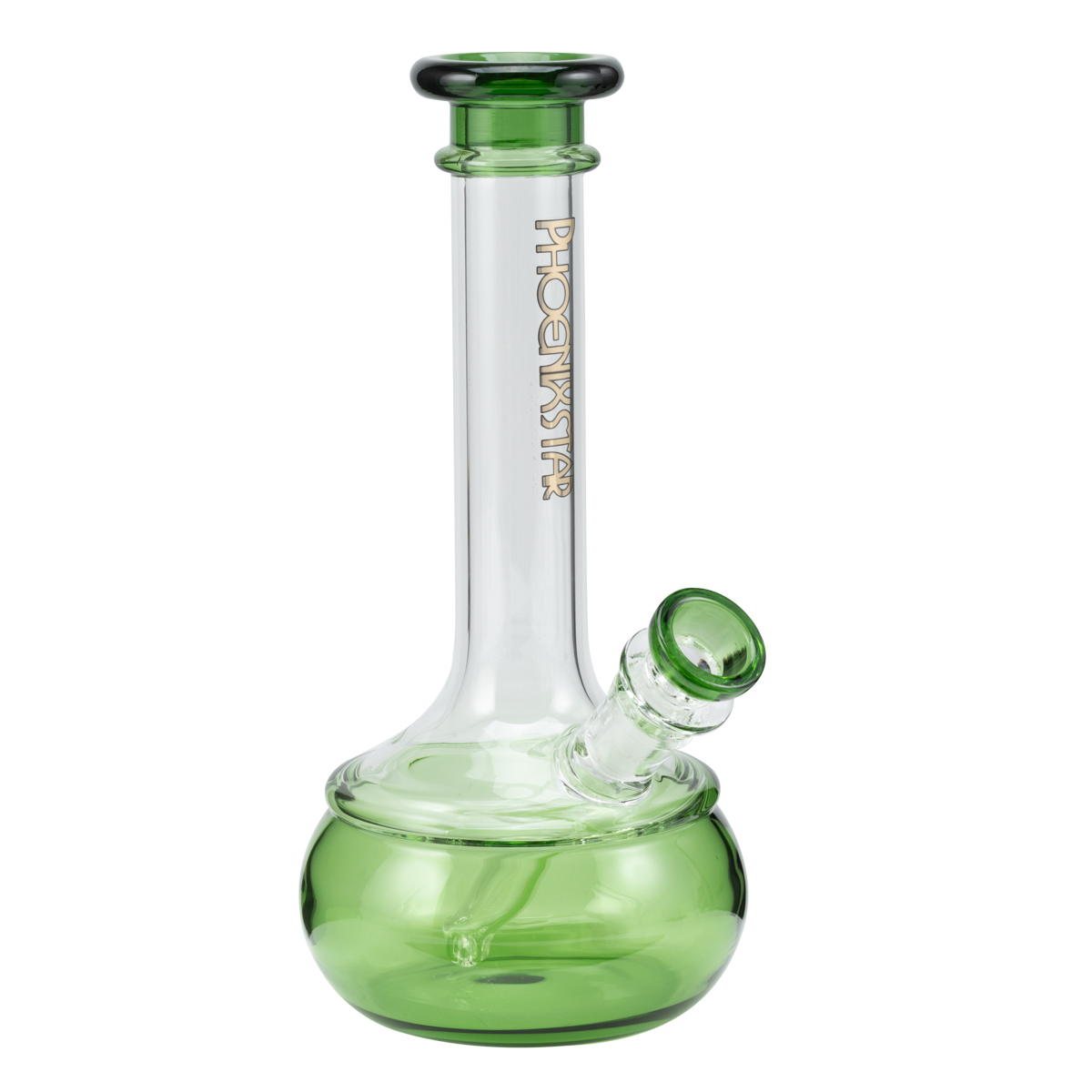 Бонг Phoenix Colored Rim Green