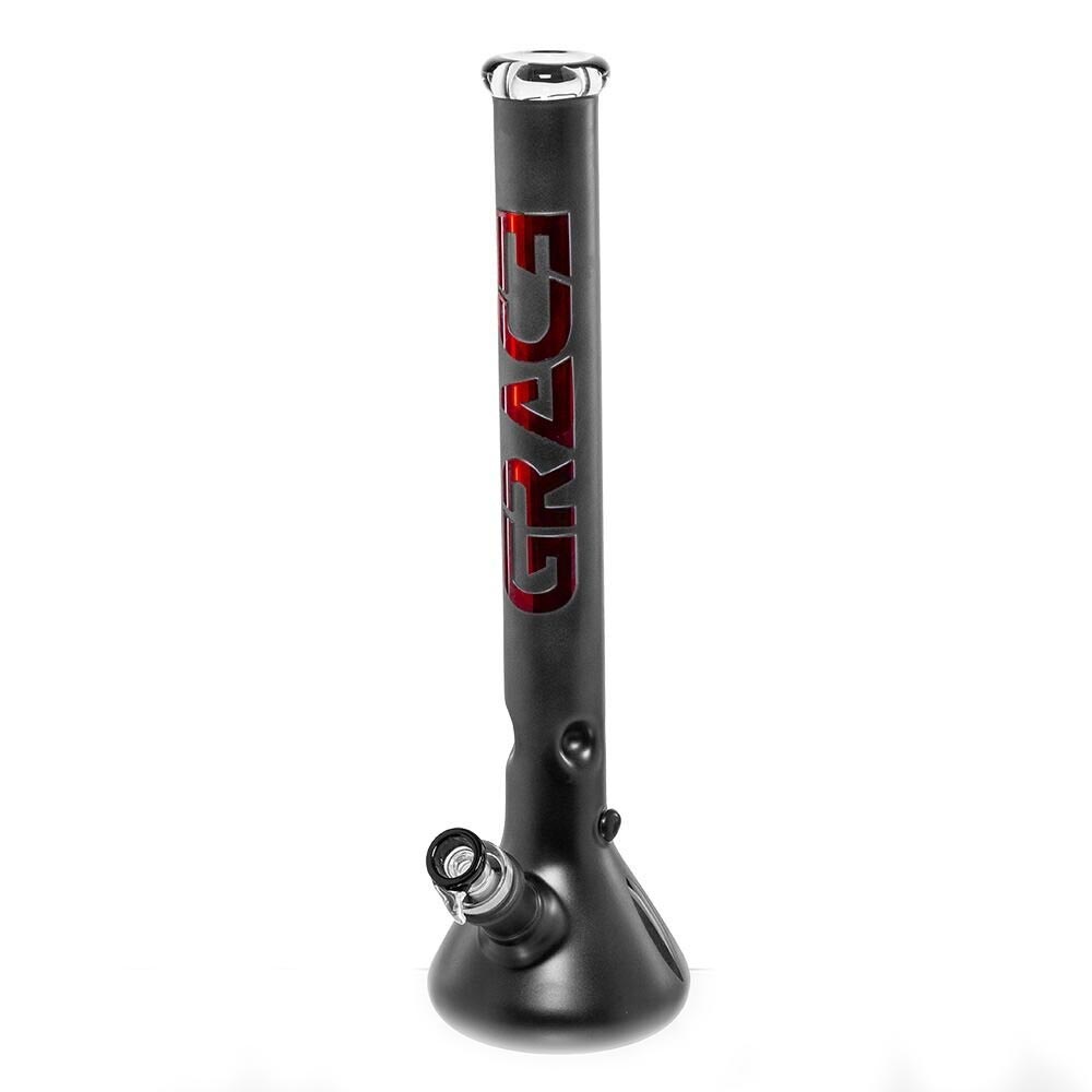Бонг Grace Glass Red Beaker 