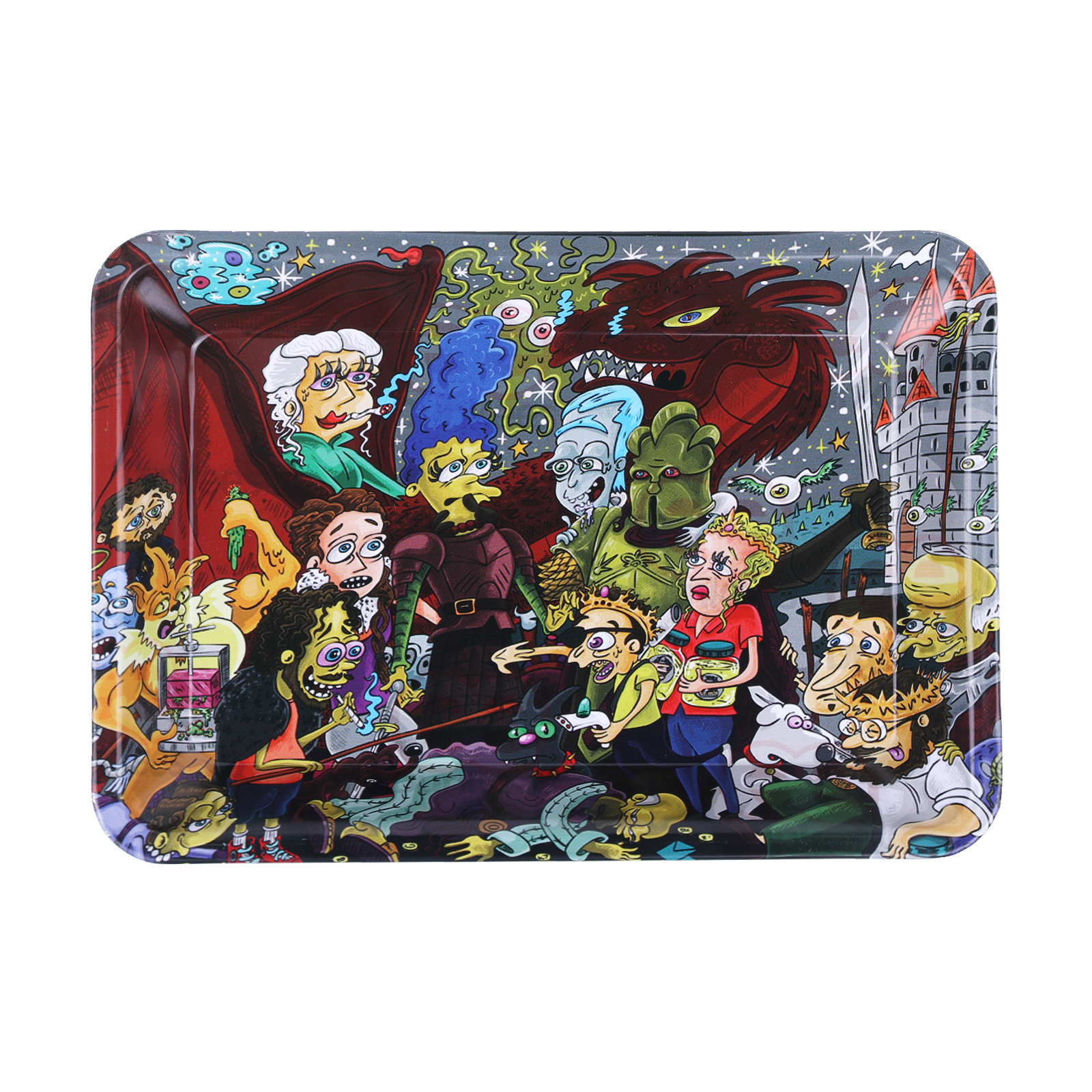 Поднос Dark Cartoons 18.5 x 12.5 см