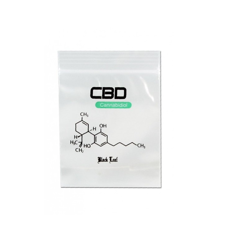 Пакеты Ziplock Black Leaf CBD 35x35 мм