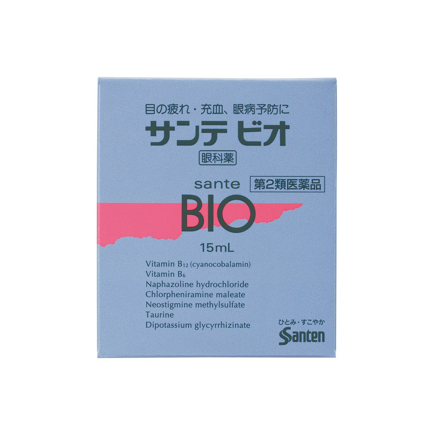 Японские капли для глаз Sante Bio