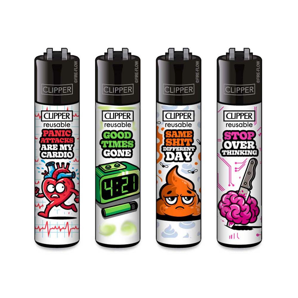 Зажигалка Clipper™ Mix Slogan #9