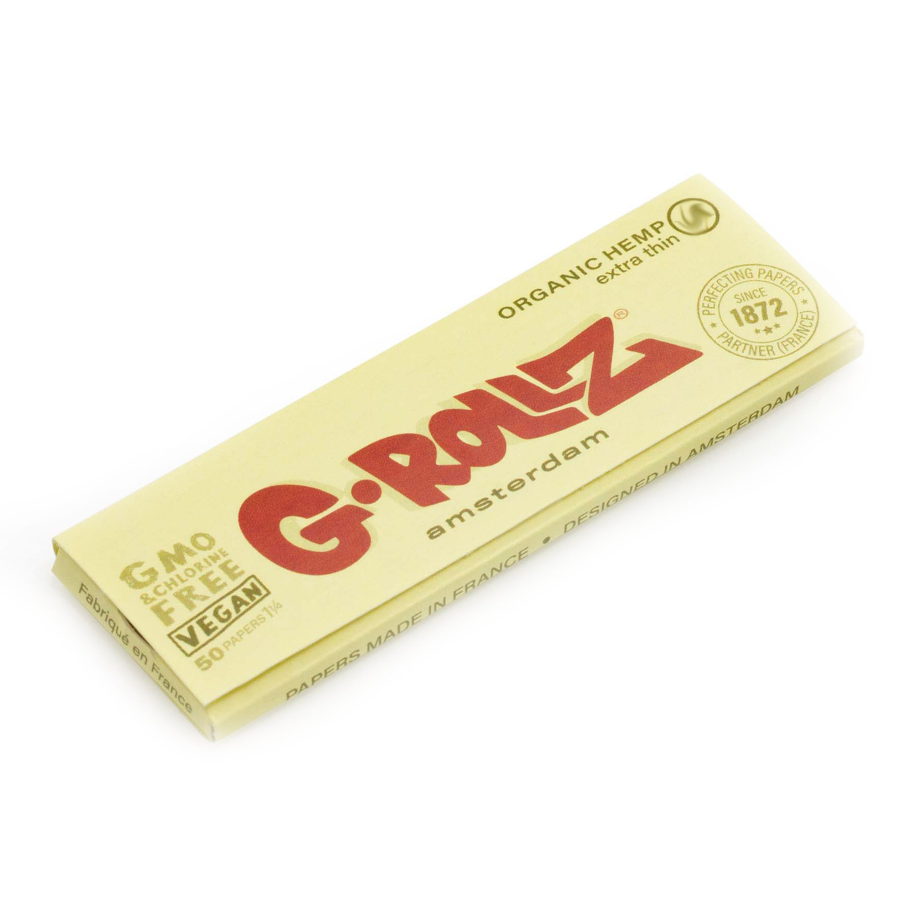 Бумажки G-Rollz Organic Hemp Extra Thin 1¼ 